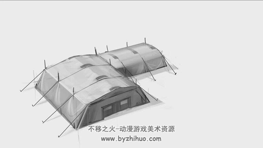 外国透视场景讲解 绘制合理透视场景视频教程