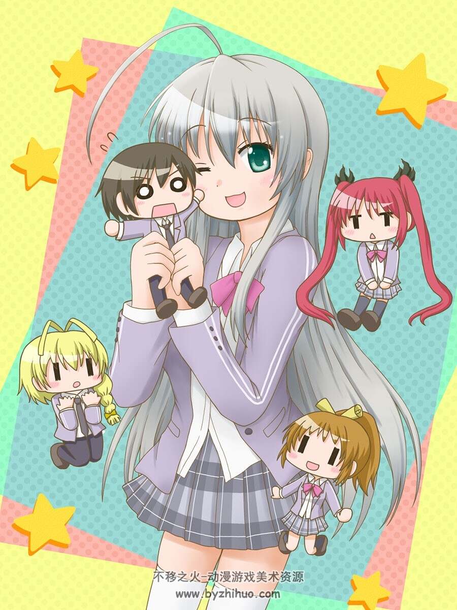 潜行吧！奈亚子 插画美图分享 193P