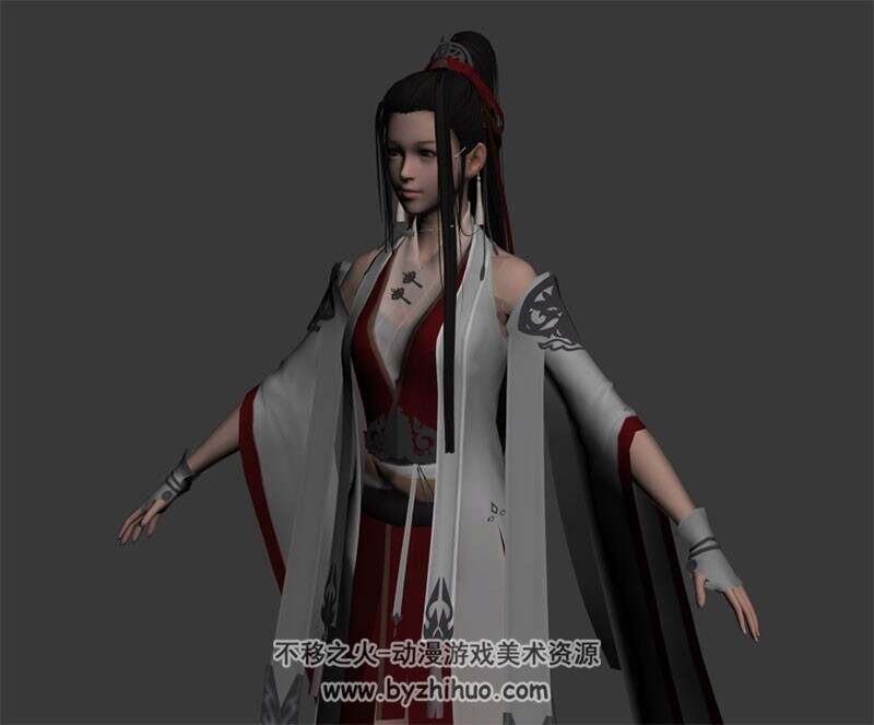 武侠古装小姐姐 Max模型
