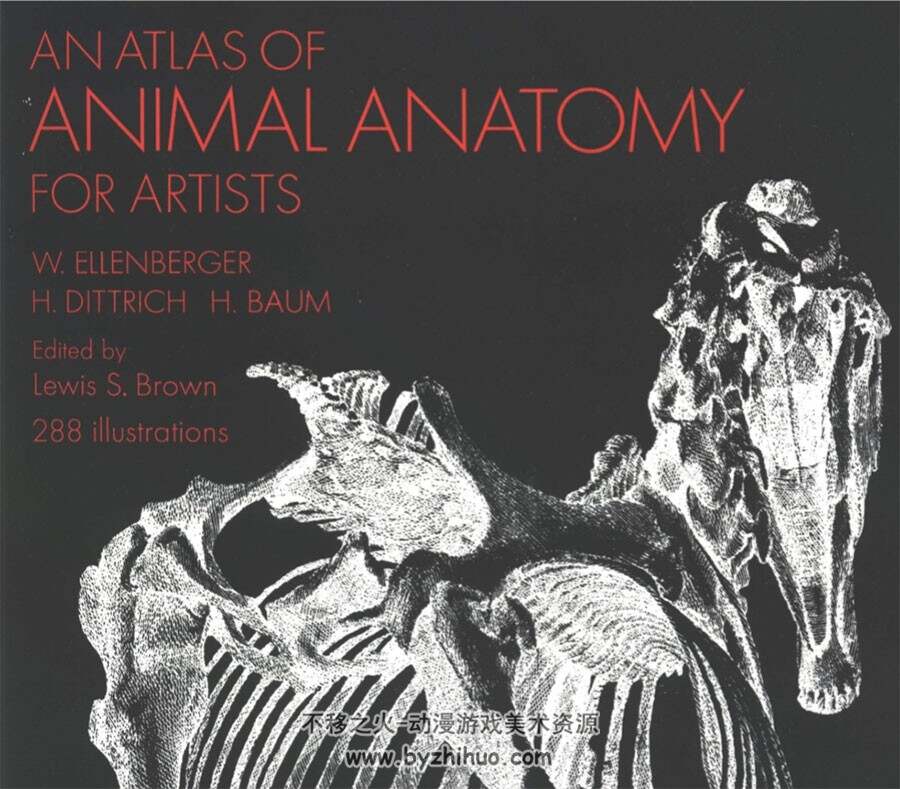 动物解剖书 An Atlas of Animal Anatomy for Artists