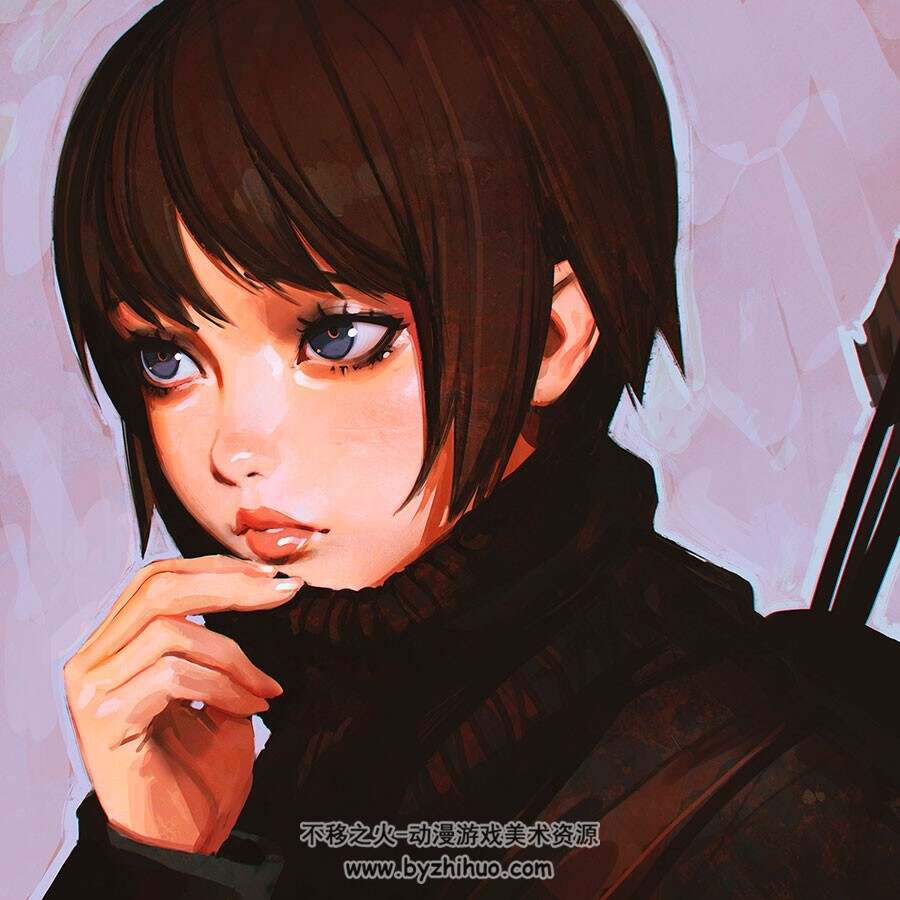 KR0NPR1NZ 板绘绘画视频/图文教程 2015.09.28 附PSD文件