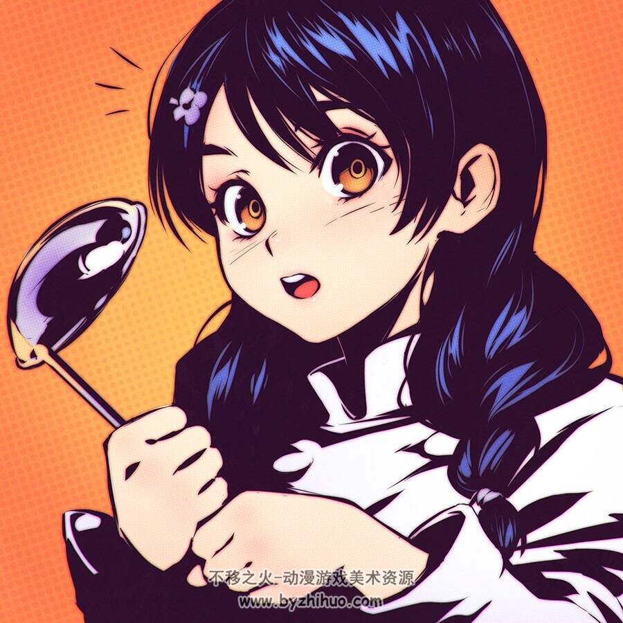 KR0NPR1NZ 板绘绘画视频/图文教程 2015.09.28 附PSD文件