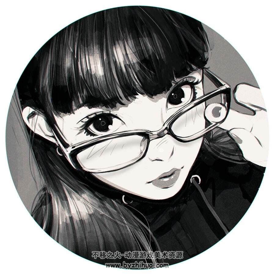 KR0NPR1NZ CG绘画视频/图文教程 2015.06.14 附PSD文件