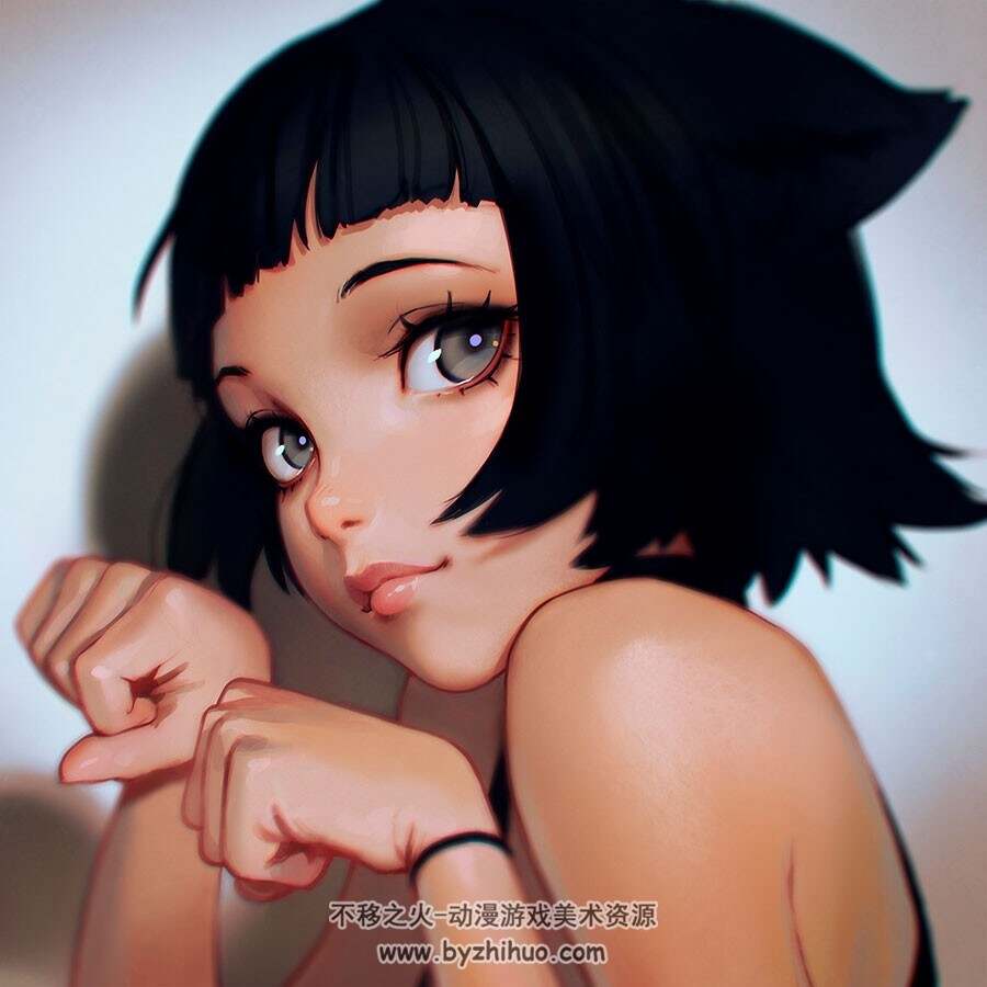KR0NPR1NZ CG绘画视频/图文教程 2015.08.20 附PSD文件