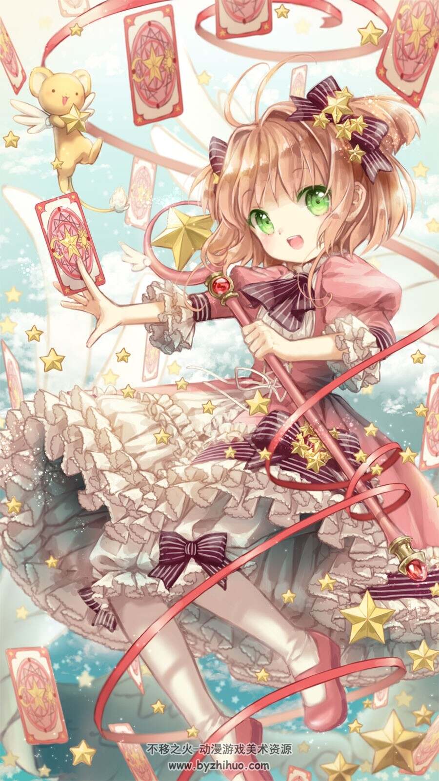 魔卡少女樱 CLEAR CARD篇 插画图包分享 346P