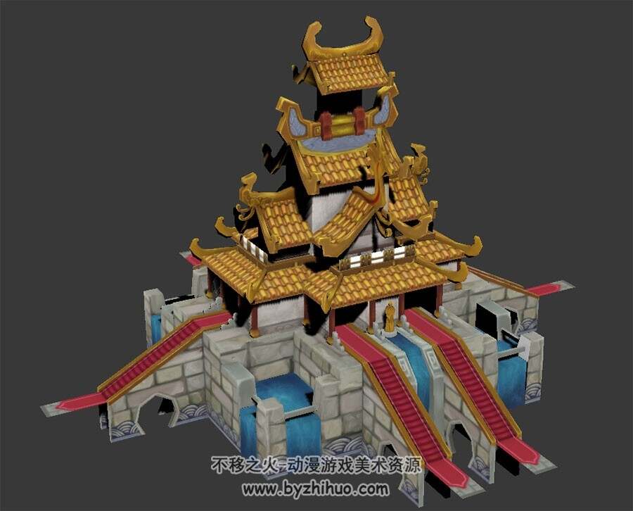 中式古建筑 Max模型