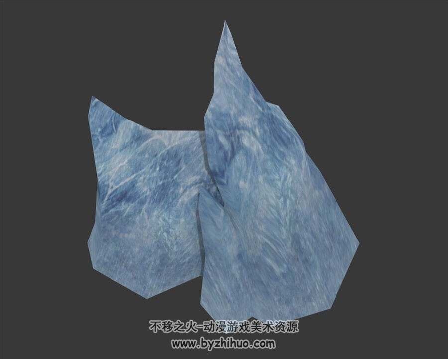 冰晶 冰硫 冰山 Max模型