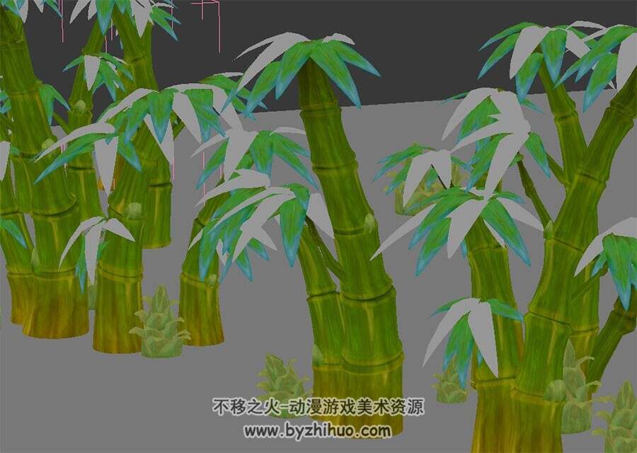 竹子林 Max模型