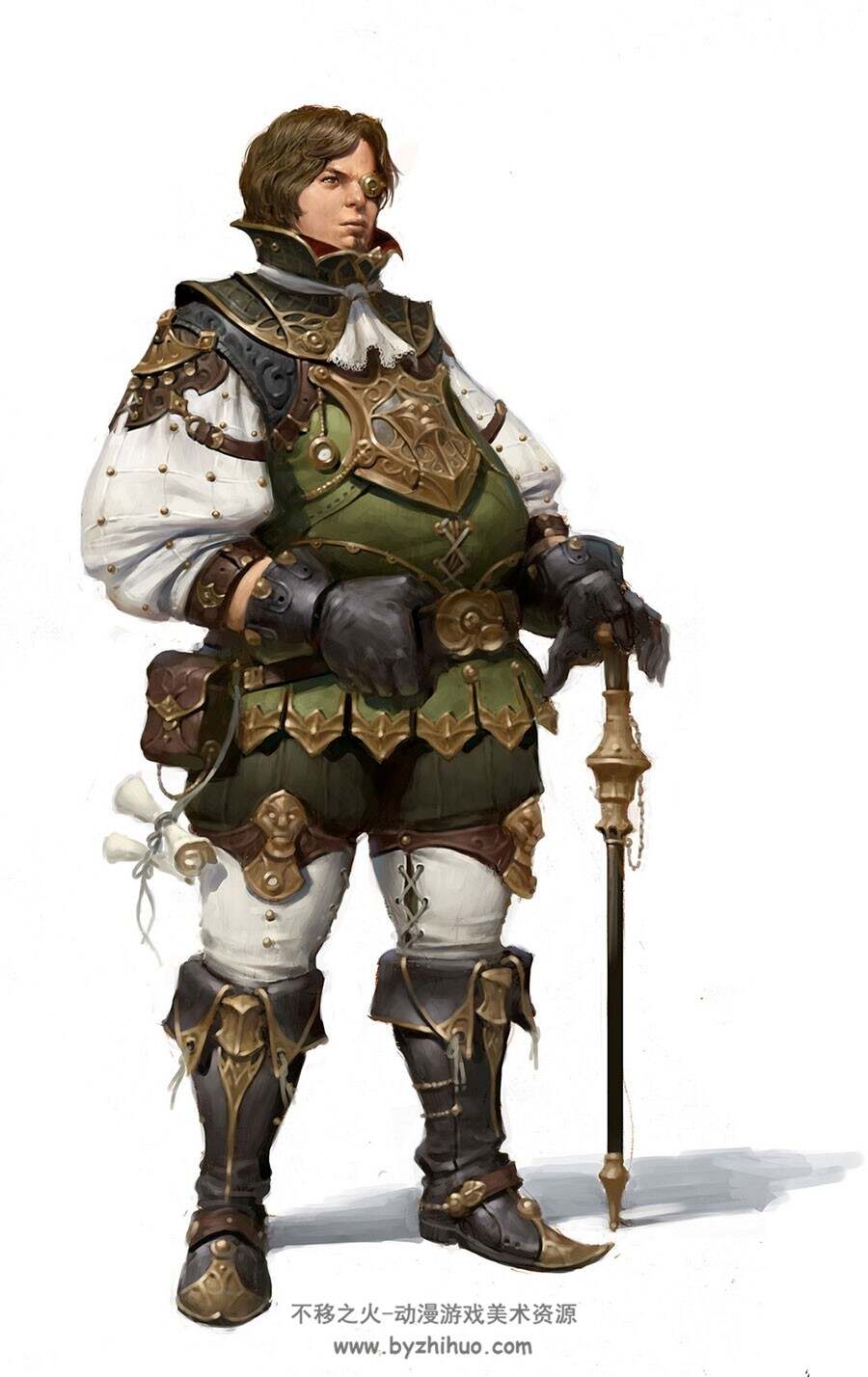 欧美风格服装铠甲角色原画欣赏集 649P