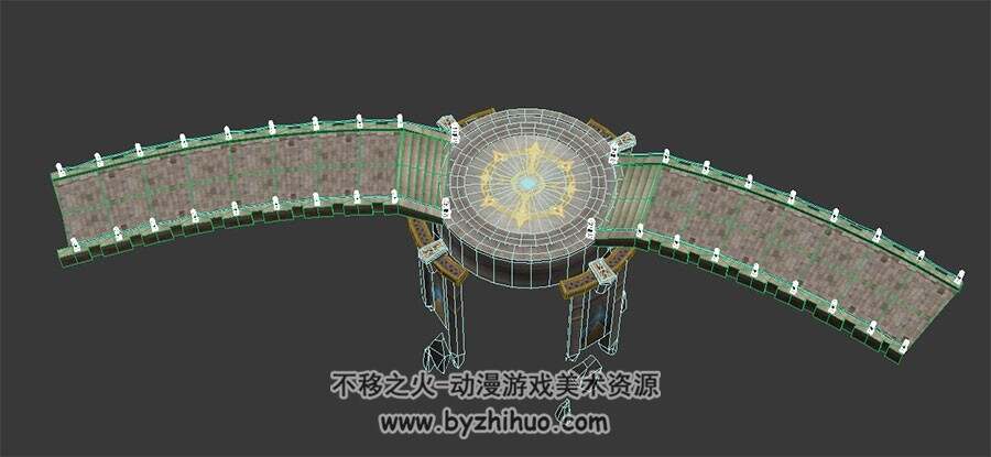 天桥神坛 Max模型