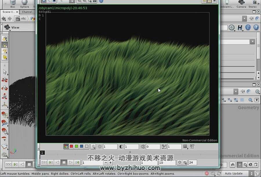 Houdini 5套中文案例视频教程精选 2.05GB