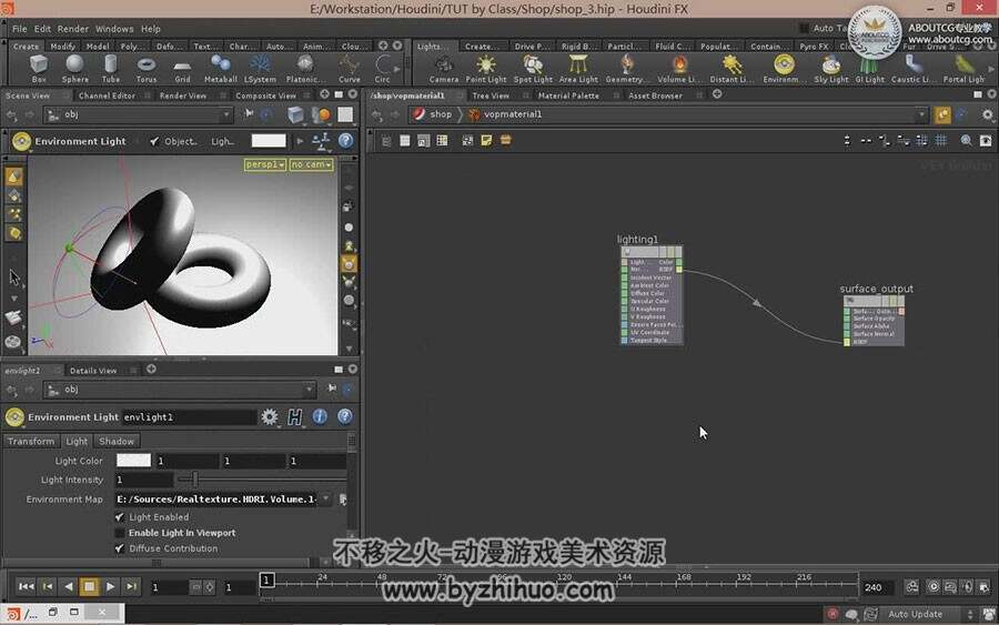 电影特效魔术师 Houdini 视频教程精选 2.67GB