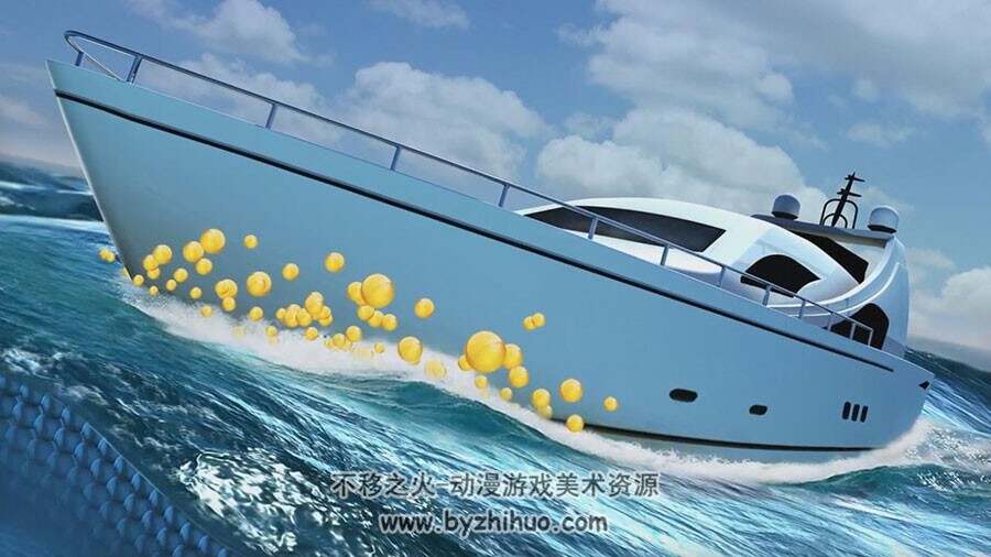 Houdini 海浪海水特效制作视频教程