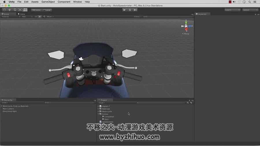Unity 摩托车车速表制作视频教程