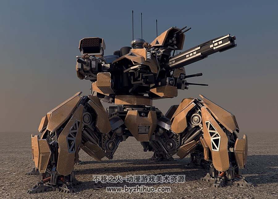 星际科幻类 机械机甲原画设定 264P