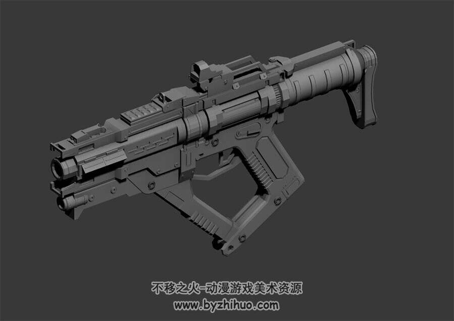 次世代武器枪械 高精3D模型