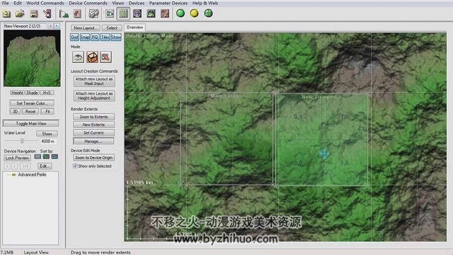WorldMachine 场景地理效果制作中文视频教程