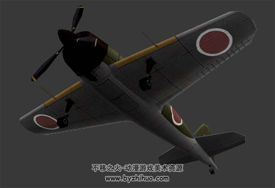 战地飞机 Max模型