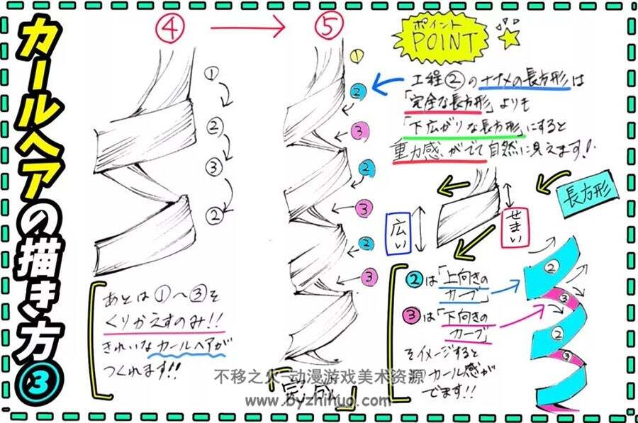 日本画师 吉村拓也hanari0716 人物角色部分细节图文教程