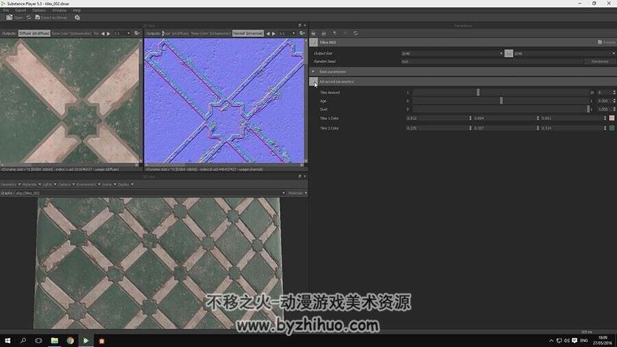 Substance Designer 贴图材质和官方视频教程