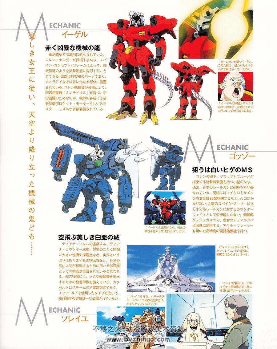 Turn A ガンダム 全記録集1 コミック  高达逆A原画集