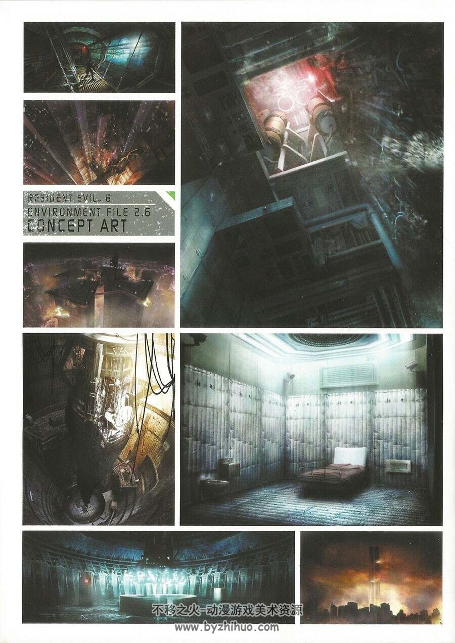 The Art of Resident 6 生化危机6资料集
