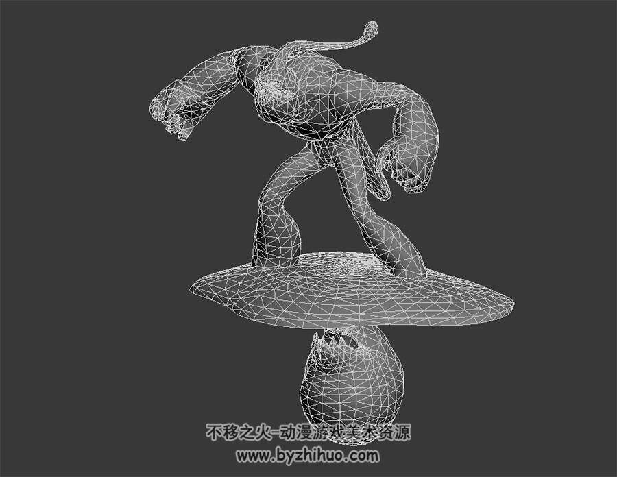 lol 扎克 怪物 3D模型 有绑定和动作