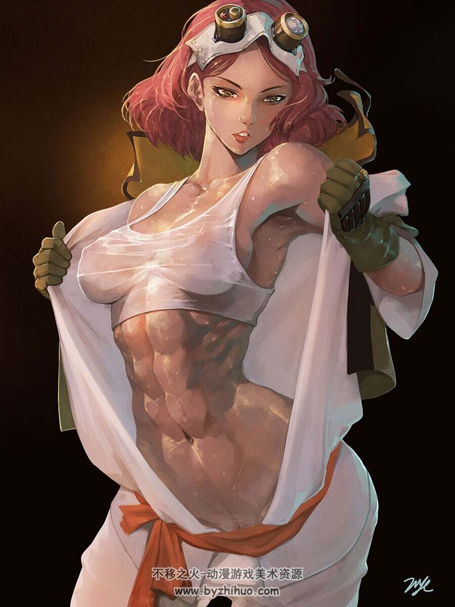 值得收藏的美女插画图集 300P