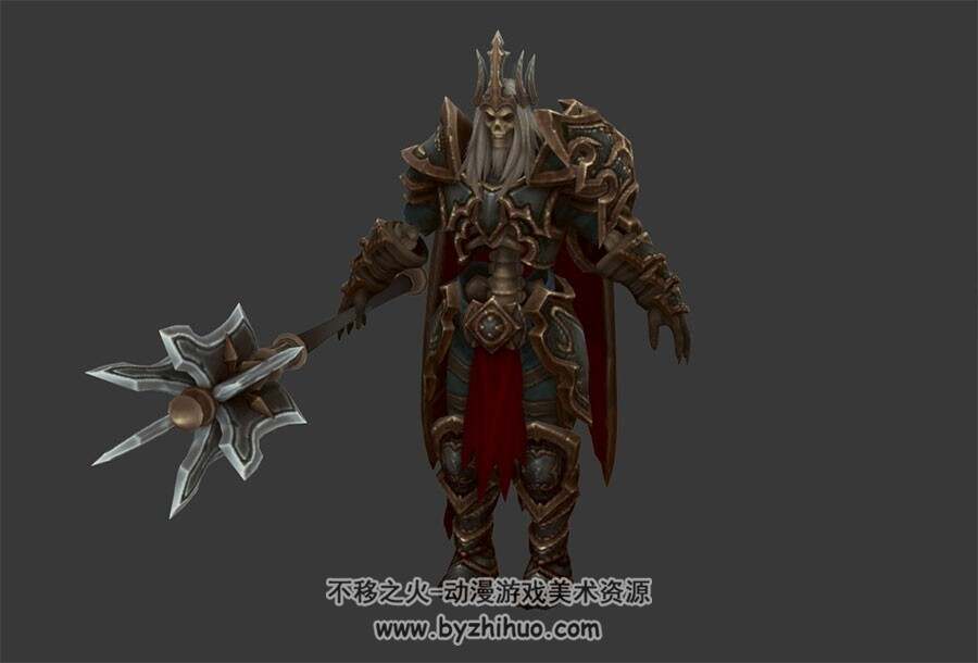 3个欧美魔幻角色 3D模型