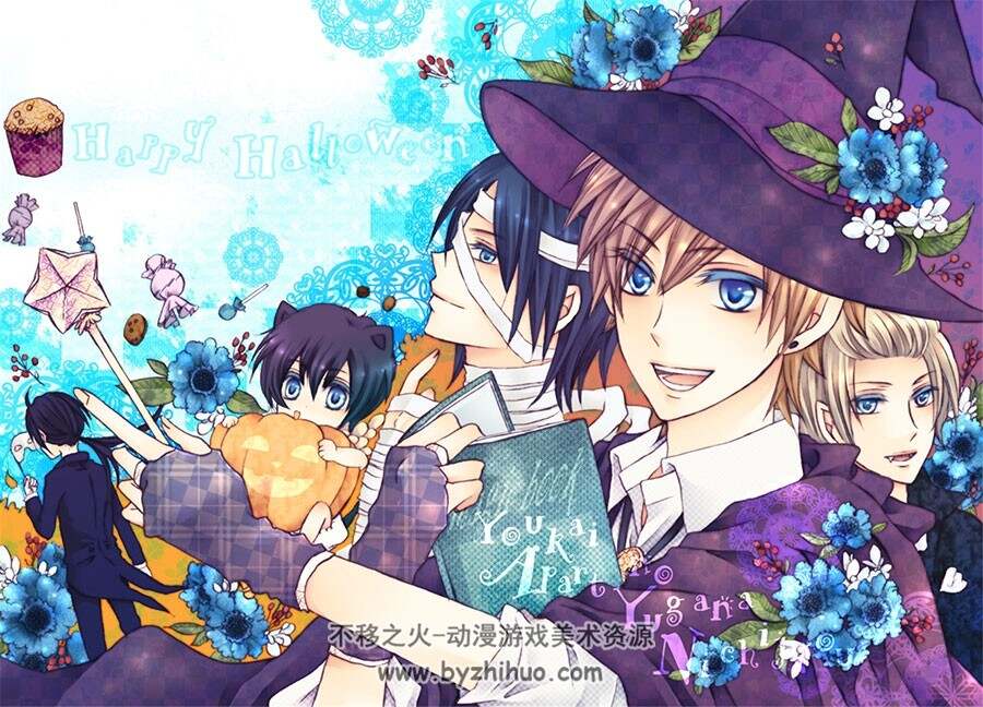 妖怪公寓的幽雅日常 插画壁纸美图分享 46P