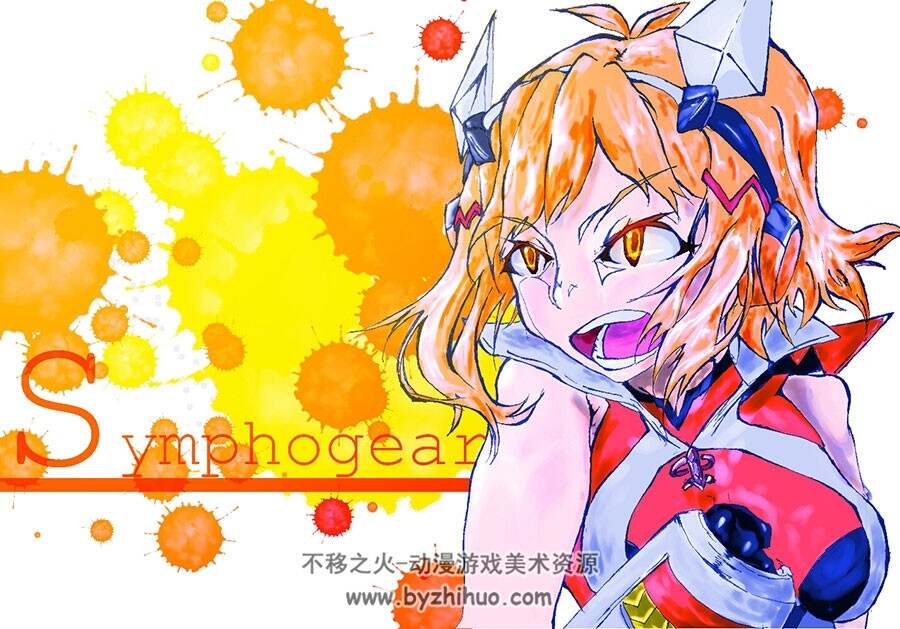 战姬绝唱SYMPHOGEAR AXZ 插画壁纸美图分享 188P