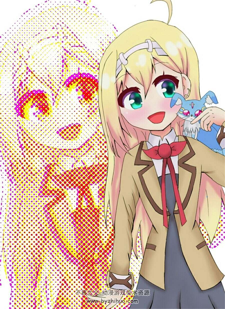 雏逻辑 小妹妹插画美图分享 31P