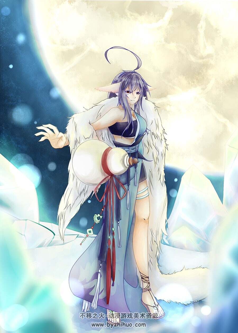 狐妖小红娘 角色插画壁纸美图分享 146P