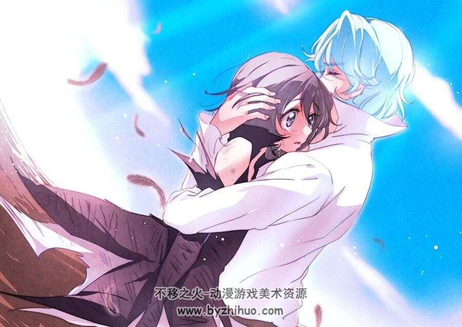 关于拥抱 插画美图分享 37P