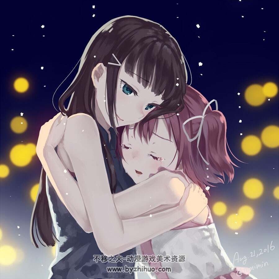 关于拥抱 插画美图分享 37P