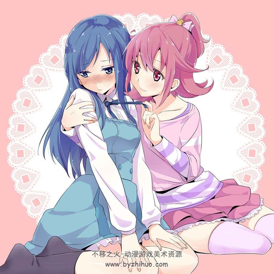 心跳！光之美少女-ドキドキ!プリキュア 插画壁纸分享 50P