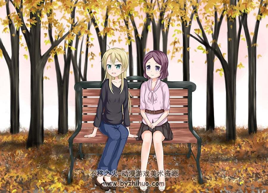 NEW GAME! 插画壁纸图包分享 42P