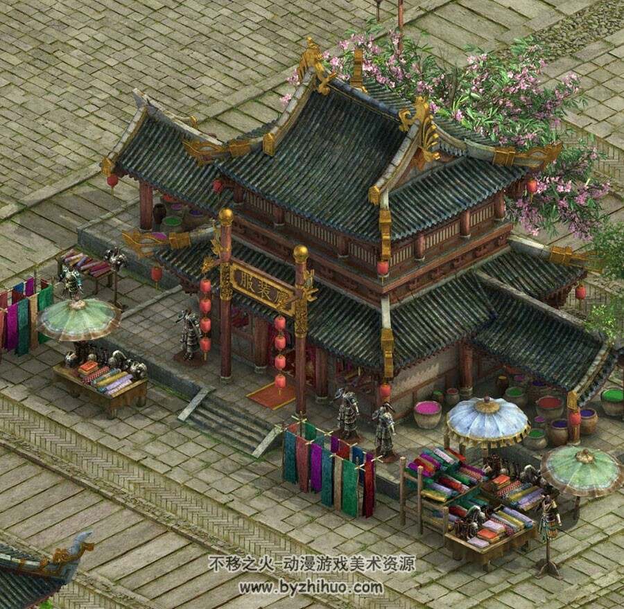 烈焰城 城内场景地图分享 41P