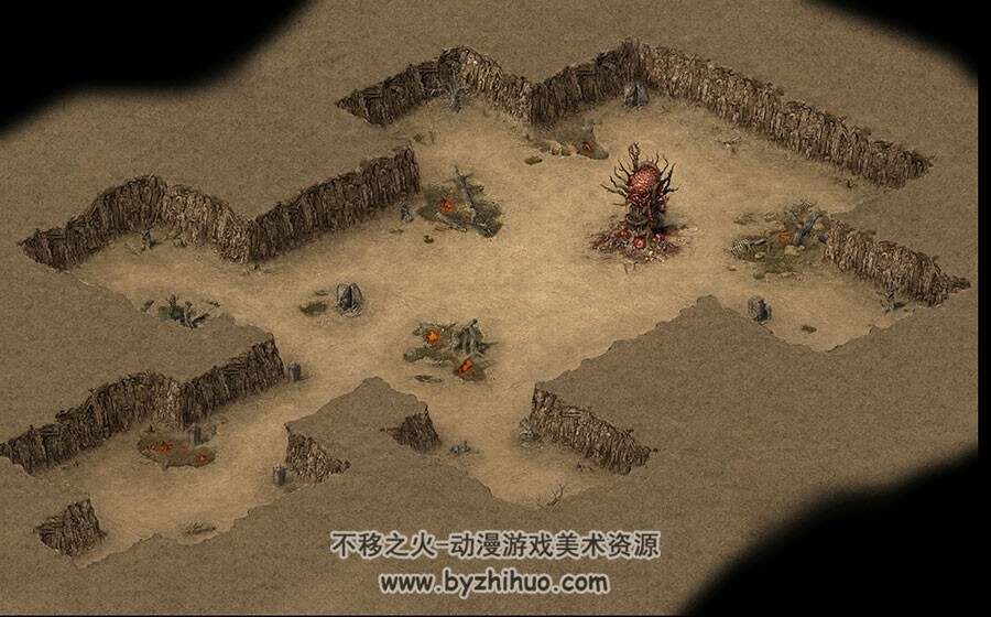 传奇风 游戏场景地图分享 116P