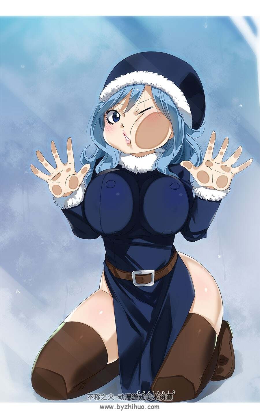 FAIRY TAIL 女郎插画美图分享 46P