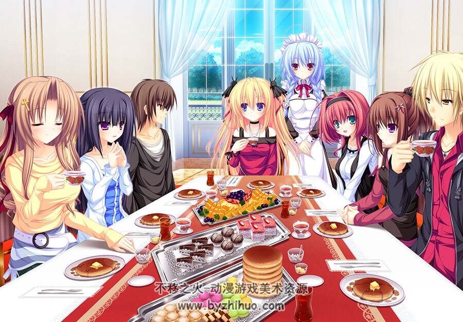 Lunaris Filia キスと契约と深红の瞳 壁纸美图分享 70P