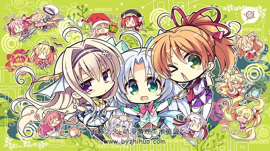 Lunaris Filia キスと契约と深红の瞳 壁纸美图分享 70P