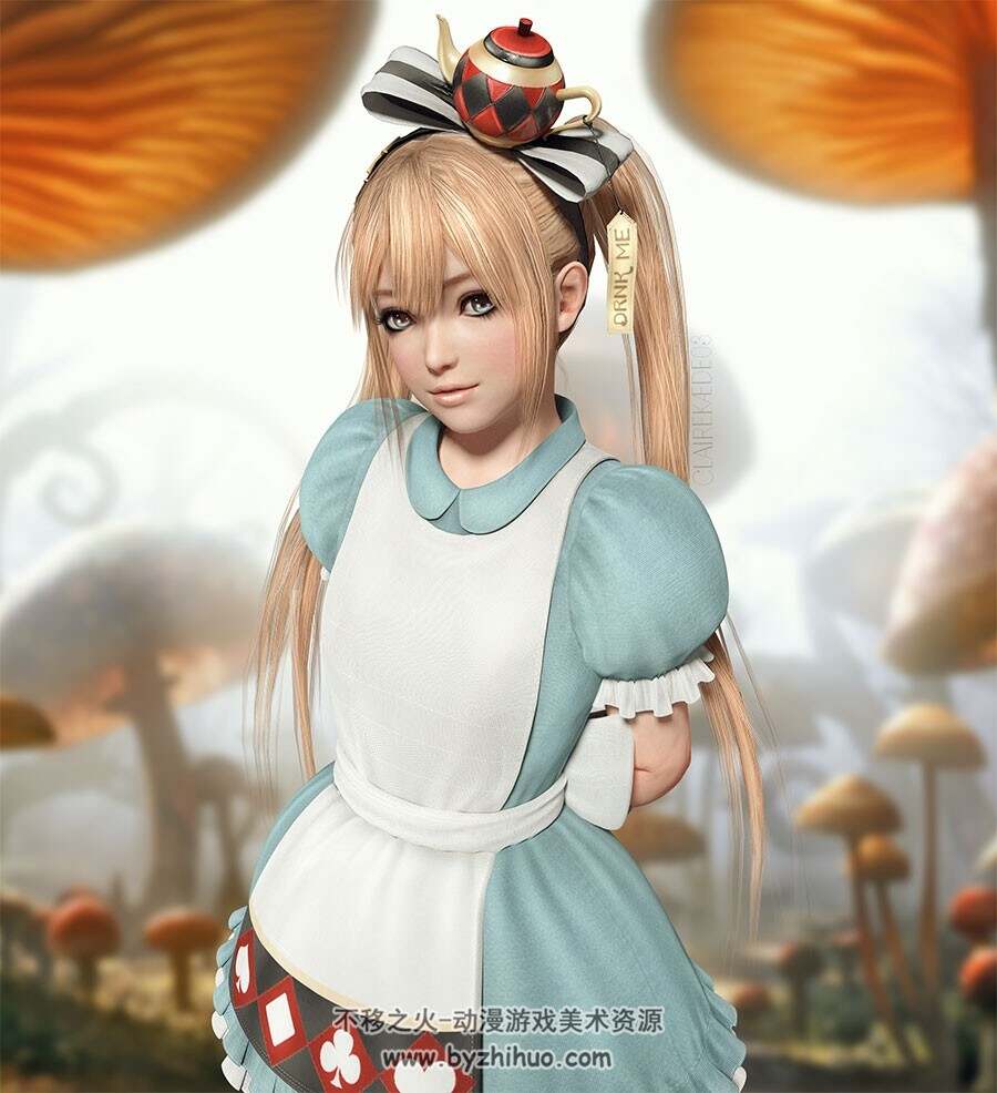 玛丽·萝丝 Marie Rose 3D作品合集分享 140P