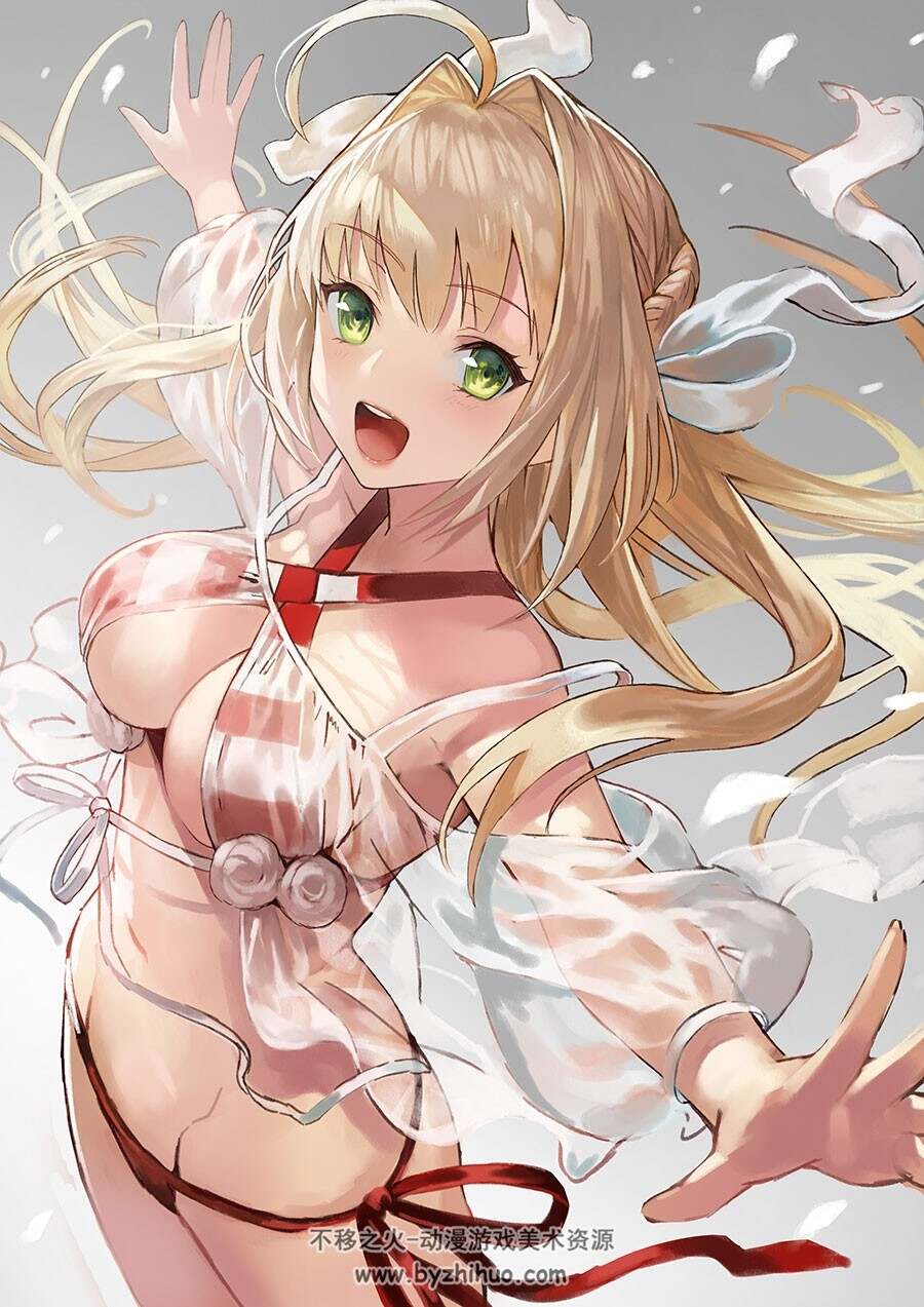 Fate/EXTRA 尼禄·克劳狄乌斯 插画图集分享 50P