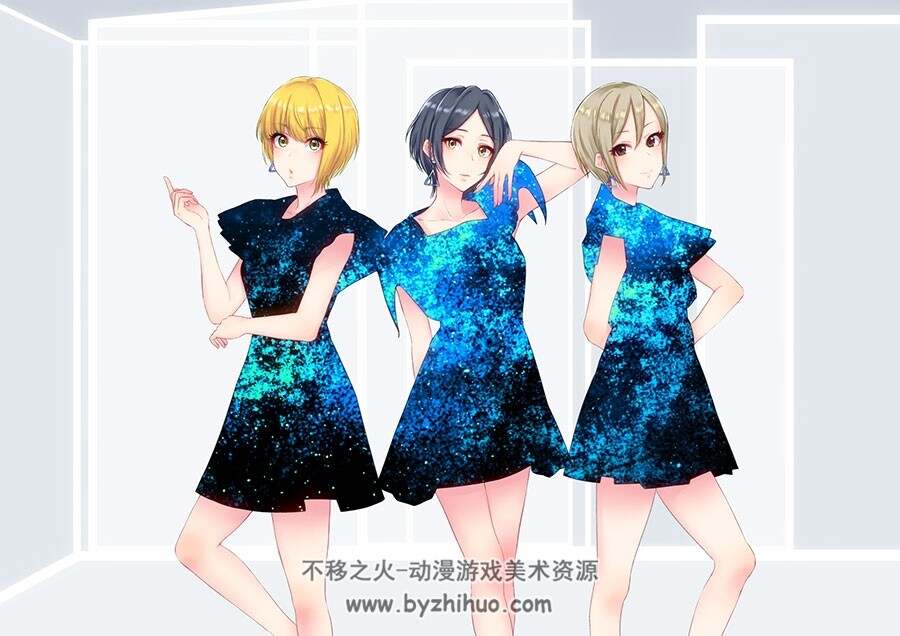 偶像大师 灰姑娘女孩速水奏 插画美图分享 35P
