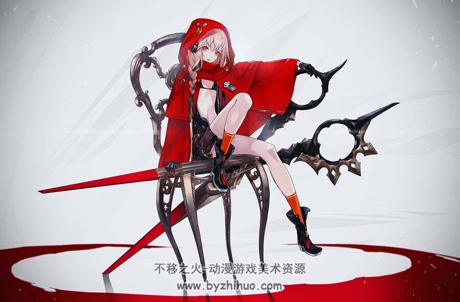 重兵装型女子高生 出自P站画师neco 高校系列 79P