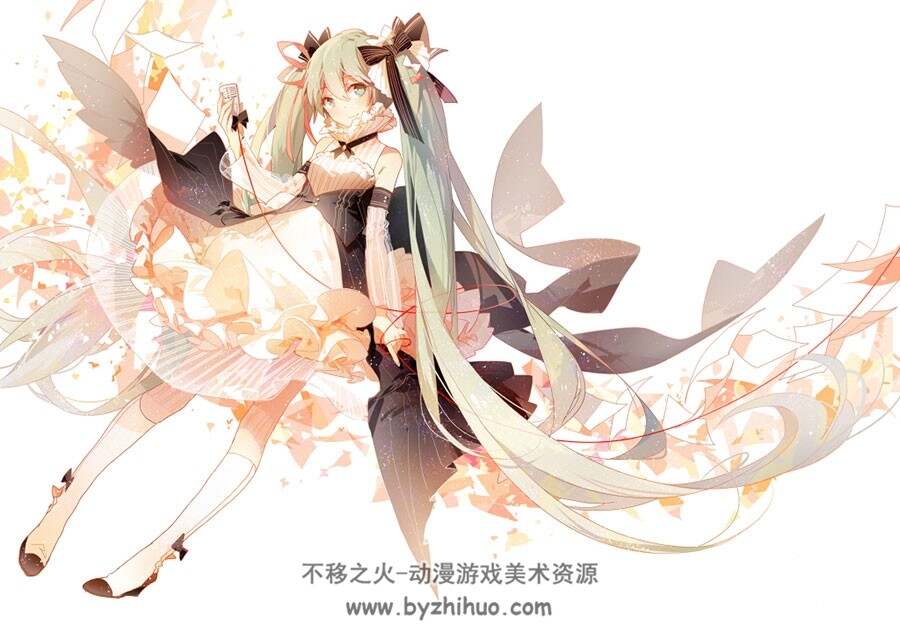 初音ミク/Hatsune Miku 小姐姐精选壁纸图包分享 100P