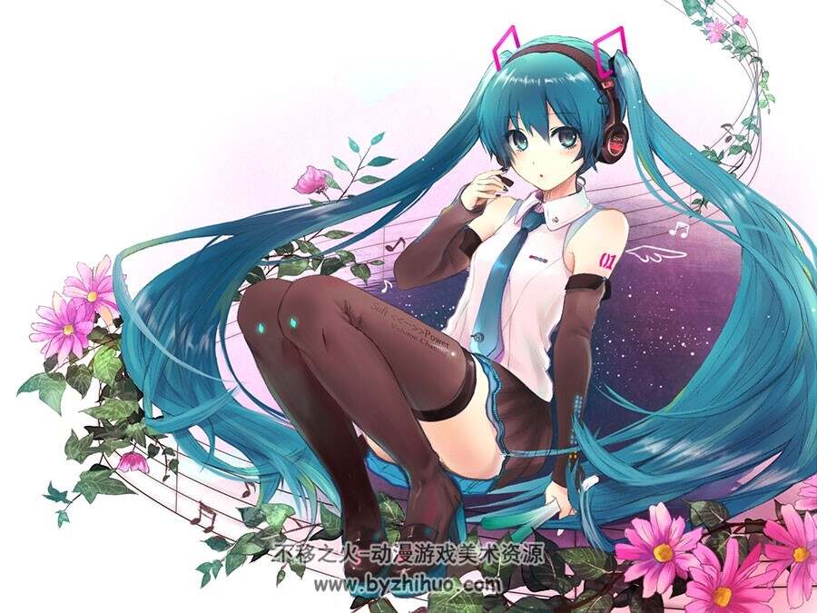 初音ミク/Hatsune Miku 小姐姐精选壁纸图包分享 100P