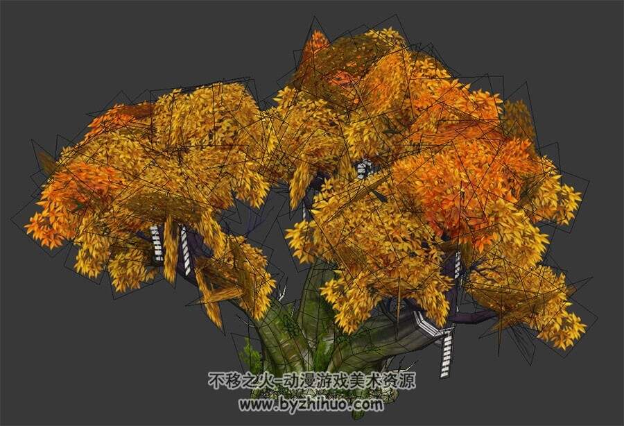 秋叶古树 Max模型
