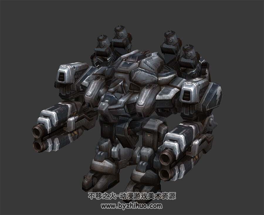超大号 科幻机甲 3D模型
